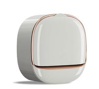 RUVE Waterproof Soap Dish With Drainage Box, Wall Mounted Draining Soap Dish, Self-adhesive Soap Case Box, No-Drilling Soap Dish Holder for Bathroom