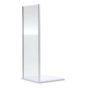 Ruwa 6mm Toughened Safety Glass Side Panel - 1900 x 700mm - Chrome - Balterley