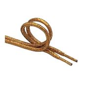 RUWLFE 10Pairs Round Colorful Shoelaces Trendy Bright For Men Women(Orange,120cm)