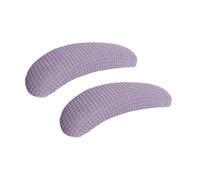 RUWLFE 4 Pcs Chair Armrest Cover Slipcover Dustproof Office Computer Arm Covers Stretch Slipcovers for Home Office(Purple)