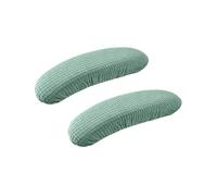 RUWLFE 4 Pcs Chair Armrest Cover Slipcover Dustproof Office Computer Arm Covers Stretch Slipcovers for Home Office(Green)