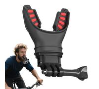 Ruwshuuk Camera Clip Mount,Camera Bag Clip - Multi-angle Lightweight Mouthpiece for Snorkeling Live Streaming Video Recording Filming Cooking Videos