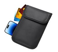 Ruwshuuk Cell Phone Blocking Bag - EMP Protection Bag - Privacy Protection Anti-Theft Wallet for Data Security Electronic Devices Driving Travel