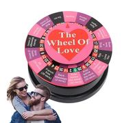 Ruwshuuk Couples Roulette,Roulette Wheel Fidget Toy | Battery Roulette Wheel Fidget Game The Wheel Of Love Game Adults Drinking Board Game