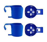 Ruwshuuk Cup Holder for Pool - Floating Pool Cup Holders 4-Piece | Space-Saving Storage Organizer Poolside Accessories for Backyard Beach Summer Kids Party Swimming Outdoor