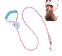 Ruwshuuk Dog Cord - Dog Rope,No-Pull Harness Heavy-Duty Training Sports Equipment With Sausage Mouth Design For Hiking Biking Camping