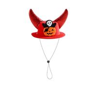 Ruwshuuk Hat for Small Dog | Horn Hat - Adjustable Dress up Accessory for Cosplay Holiday Family Gathering Theater Performance Festival Celebration Masquerade Stage Show