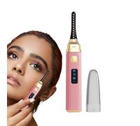 Ruwshuuk Heating Eyelash Curler | Fast Heat up Electric Lash Curlers with 3 Heat Modes | Anti-Scalding Protection, Makeup Tools for Women Girls