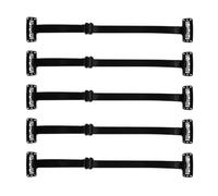 Ruwshuuk Instant Face Lift Bands,Adjustable Eyebrows and Eyes Lift Facelift Straps - Elastic Face Stretching Strap with Clips, Cosmetic Tools and Accessories for Eyebrows Fox Eyes