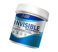 Ruwshuuk Invisible Waterproof Agent, 100g Invisible Repair, Strong Bond Adhesive for Long-lasting Protection, Anti Leakage Agent, Multi-Purpose Waterproofing Sealant for Bathroom Tubs Walls Leakage
