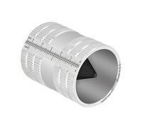 Ruwshuuk Pipe Reamer Tool - Tubing Chamfer Tool - Deburring Machine Stainless Steel Professional Chamfer for Home Plumbing Repair Maintenance Fabrication Workshop Metalworking