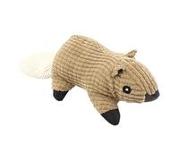 Ruwshuuk Plush Squeaky Squirrel Dog Toy, Puppy Teething Chew Toys with Squeaker, Stuffed Animal Dog Toy, Enrichment Toys for Dogs Indoor Play