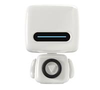 Ruwshuuk Portable Wireless Speaker | Robot Shape Speaker for Party | with Stereo Sound, Waterproof Electric Gadgets Desk Ornaments for Travel Party Studio