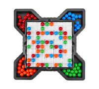 Ruwshuuk Rainbow Ball Elimination Game | Rainbow Ball Board Game | Portable Interactive Puzzle Chess Toy Set for Kids Adults Children