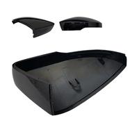 Ruwshuuk Side Rearview Mirror Cover,Door Side Rearview Mirror Caps - UV Resistant Back Sight Guard Housing Protector, Car Styling Exterior Decoration for Daily Driving Road Trips Urban Commuting