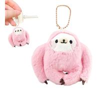 Ruwshuuk Sloth Stuffed Animal - Small Stuffed Sloth Keychains - Pendant Keychain Stuff Miniature Plush Charm Pendant Hanger Animals Stuffed Ornaments