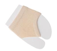 Ruwshuuk Thong Socks for Women,Women's Cotton Half Sandal Socks - Multi-Purpose Toe Covers Socks for Work, Shopping, Beach, Resort, and Outdoor Activities