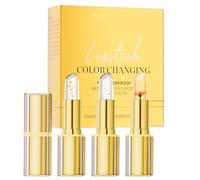 Ruwshuuk Transfer Proof Color Changing Lipstick,Color Changing Lip Gloss Set | Moisturizing Lipstick for Party Commuting Wedding Dating Travel Shopping Birthday Christmas Women Makeup