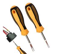 Ruwshuuk Wire Terminal Removal Tool - Car Depinning Tool Set - 2mm 3mm Wiring Harness Plug Release Puller for SUVs RVs