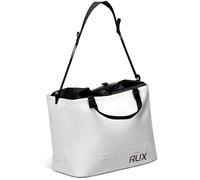 RUX Waterproof Tote Bag - Orange for Outdoor Enthusiasts, Space White, 25L+