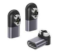 RUXELY USB C 4Pin Shokz Headphone OpenSwim Pro S710 Charger Adapter 3Pack
