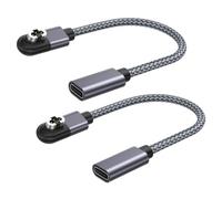 RUXELY USB C 4Pin Shokz OpenSwim Pro S710 Charging Cable Adapter 2Pack