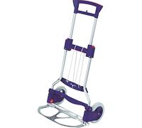 RuXXac Business 2234-51V3, Folding Sack Truck, Load Capacity: 125 kg, Space-Saving Storage, incl. Mounting System, Powder-Coated Steel Frame, Puncture-Proof Tyres, Aluminium Shovel