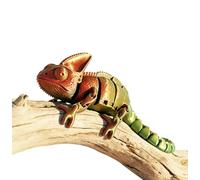 Ruyal Metta 3D Printed Lizard Chameleon Toy - 20cm 3D Printed Animals for Collectors & Desk Decor