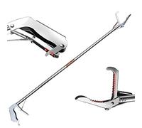 Ruyarxnm 47"Collapsible Grabber Reacher Trash Picker Heavy Duty Garden Nabber Litter with 3-Class Lock All-Stainless Steel