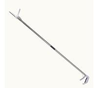 Ruyarxnm 60" Collapsible Grabber Reacher Extra Long Trash Picker Heavy Duty Wide Jaw Garden Nabber Litter for Soft Object with 3-Class Lock All-Stainless Steel