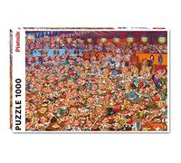 Ruyer Bavarian Festival 1000-Piece Jigsaw Puzzle - Fun Oktoberfest-Inspired Puzzle for Adults - Quirky & Colorful Artwork
