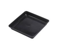 ruyi-1986 Plant Tray 12Pcs Square Flower Pot Trays Garden Potted Plastic Planter Saucer