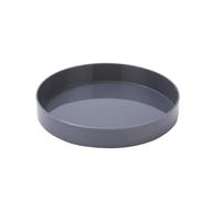 ruyi-1986 Plant Tray Flower Arrangement Ikebana Suiban Plastic Bonsai Planter Tray Base(Gris,Small)