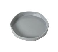 ruyi-1986 Plant Tray Flower Pot Saucer Nordic Style Fashionable Planter Drip Tray(Gris,Large)