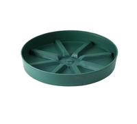 ruyi-1986 Plant Tray Plant Saucer Container PP Planter Drip Trays for Garden Home Indoors(Green)