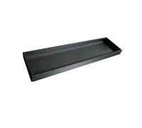 ruyi-1986 Plant Tray Wrought Iron Baked Enamel Plant Containers Miniature Landscapes Moss Decoration Tray(XL)