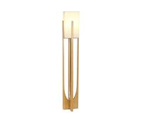 ruyi-1986 Solid Wood Floor Lamp Wooden Simple Living Room Bedroom Sofa Floor Lamp Wall Corner Chinese Floor Lamp (without Light Source) Standing Lamps(Wood,Medium)