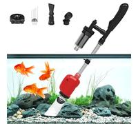 RUYICZB Aquarium Vacuum Gravel Cleaner, 36W Electric Fish Tank Cleaner Vacuum 580GPH Gravel Vacuum for Aquarium Gravel Cleaner Kit for Sand Cleaning, Water Changing, Remove Dirt