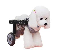 RUYICZB Small Dog Wheelchair for Back Legs, Adjustable Dog Wheelchair Cart Doggy Wheelchair with Disabled Hind Legs, Dog Leg Brace And Hip Support Walking Mobility Aids,M