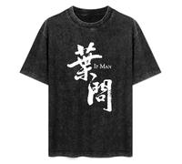 ruyin Wing Chun Grandmaster Yip Man IP Man T-Shirt Black L