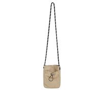 Ruyosn Nylon Shoulder Bag Ladies, Mini Phone Case, Drawstring Bag, Light Shoulder Bag, 20x13x4cm, Fixed Rope Shoulder Strap, khaki