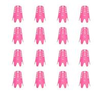 Ruyshu Golf Simulator Tees, Indoor Golf Tees for Simulator, Plastic Practice Golf Mat Tees for Winter Turf and Driving Range(Pink)