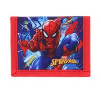 Ruz Little Boy Bifold Wallet With Zippered Pocket, Multicolored, Spider-man