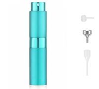 RUZAR Perfume Atomiser, Pocket Perfume Travel Bottle, 8ML Refillable Perfume Spray Bottle Easy to Refill Empty Atomiser for Purse, Handbag, Pocket and Luggage