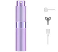 RUZAR Perfume Atomiser, Pocket Perfume Travel Bottle, 8ML Refillable Perfume Spray Bottle Easy to Refill Empty Atomiser for Purse, Handbag, Pocket and Luggage