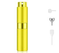 RUZAR Perfume Atomiser, Pocket Perfume Travel Bottle, 8ML Refillable Perfume Spray Bottle Easy to Refill Empty Atomiser for Purse, Handbag, Pocket and Luggage