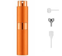 RUZAR Perfume Atomiser, Pocket Perfume Travel Bottle, 8ML Refillable Perfume Spray Bottle Easy to Refill Empty Atomiser for Purse, Handbag, Pocket and Luggage