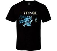 RUZHI RARE Fringe Sci-Fi Tv Series T Shirt Black M