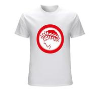 RUZHI RARE Men's Olympiacos Bilaus Pull Over T-Shirt White L