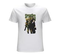 RUZHI RARE Men's Strontium Dog Banker T-Shirt White L